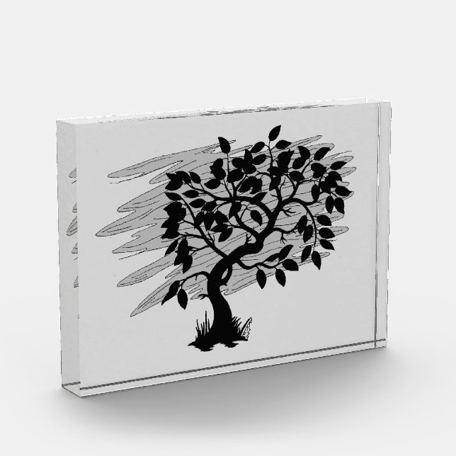 Twisted Sapling Photo Block (Left)