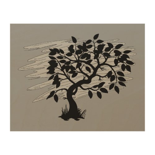 Twisted Sapling Wood Wall Art