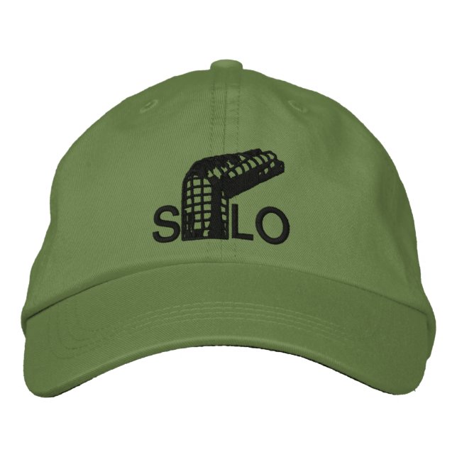 Twisted Silo Embroidered Baseball Cap (Front)