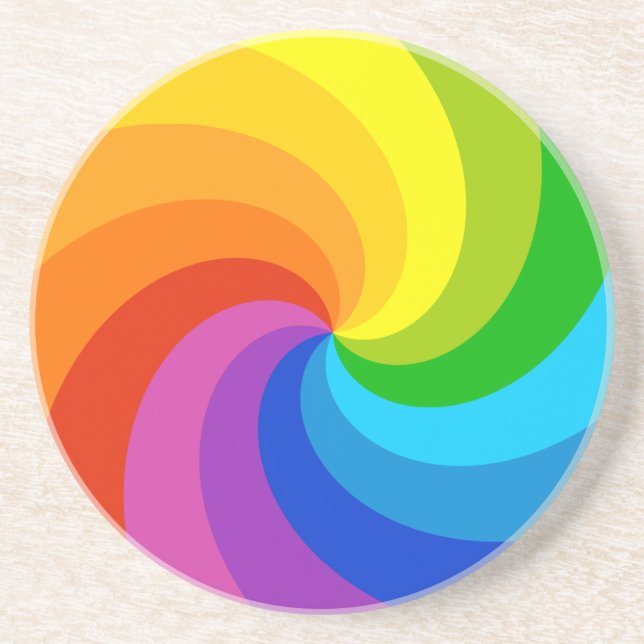 Twisted Spectrum Coaster (Front)