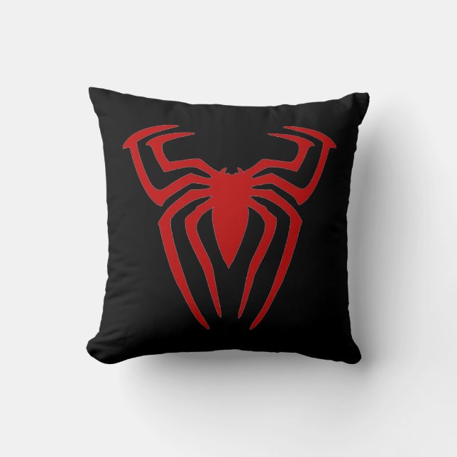 Twisted Spider Throw Pillow (Front)
