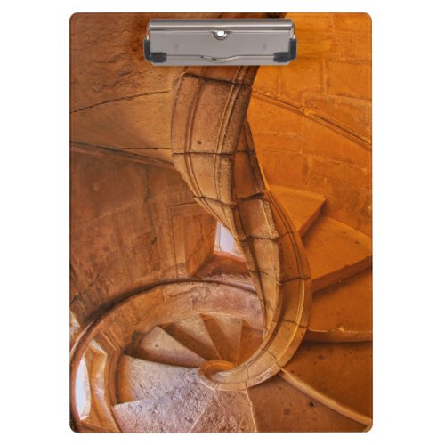 Twisted Spiral Staircase Portugal Clipboard