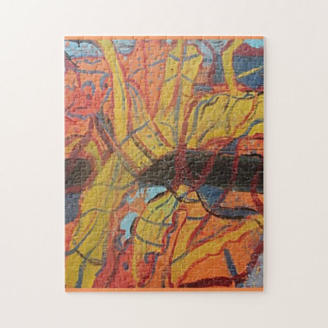 TWISTED SUNSET JIGSAW PUZZLE (Vertical)