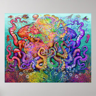 Twisted Tango of Tentacles Poster