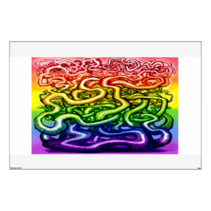 Twisted Vines LGBTQ+ Wall Decal