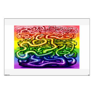 Twisted Vines LGBTQ+ Wall Decal
