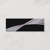 Twisted Wires Skinny Business Card (Back)