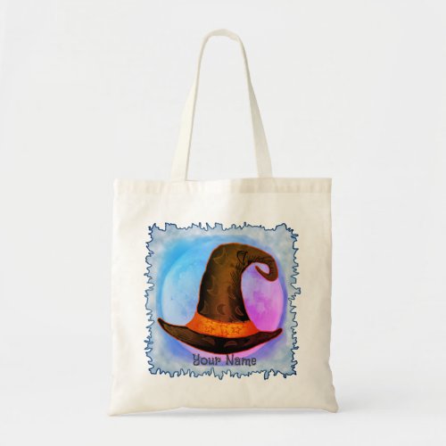Twisted Witch Hat Tote Bag