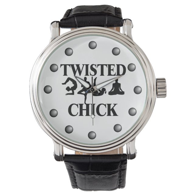 Twisted Yoga Chick Watch (Front)