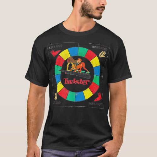 Twister Spinner board games art  T_Shirt