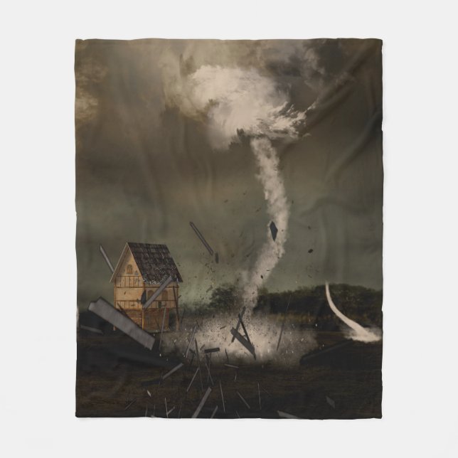Twisters Fleece Blanket (Front)