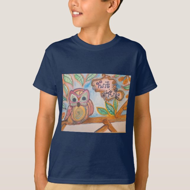 Twit Twoo, Boys Owl T-shirt (Front)