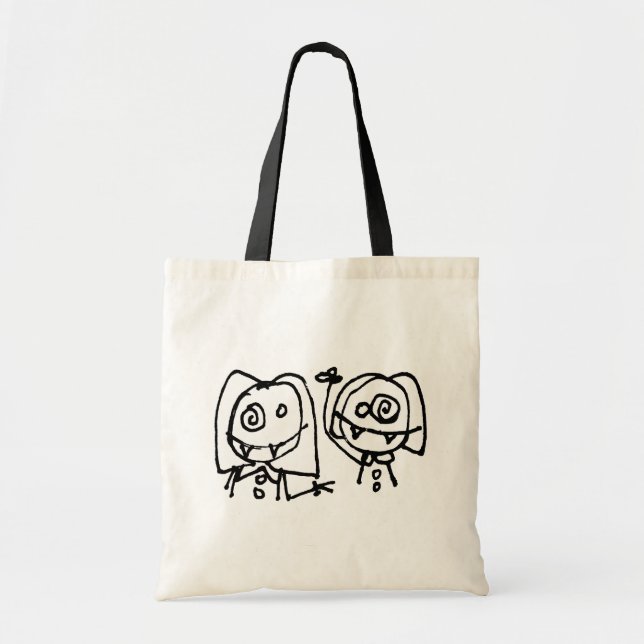 Twitarded Just Heads Tote Bag (Front)