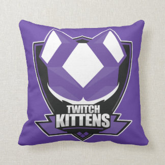 Twitch Kittens Throw Pillow