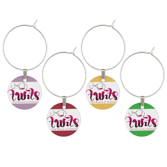 TWITs Wine Charms 3 (Staggered)