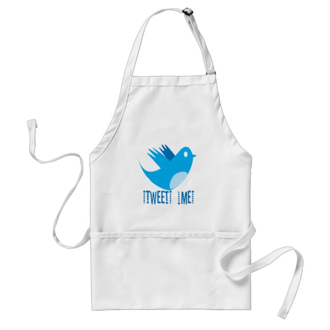 Twitter Birds Arpons Adult Apron (Front)