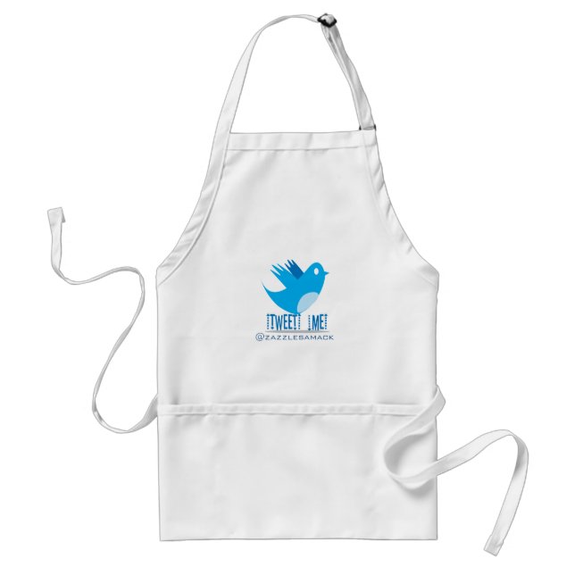 Twitter Birds Arpons Adult Apron (Front)