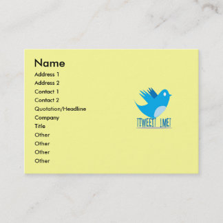 Twitter Business Card