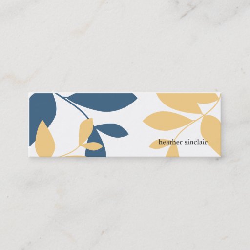 Customizable twitter card business cards