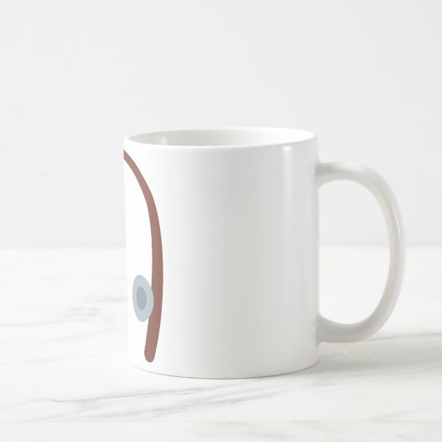 Twitter emoji - Fishing Coffee Mug (Right)
