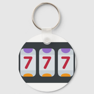 Twitter Emoji - Lucky 7 Keychain