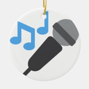Twitter emoji - MIc Ceramic Ornament