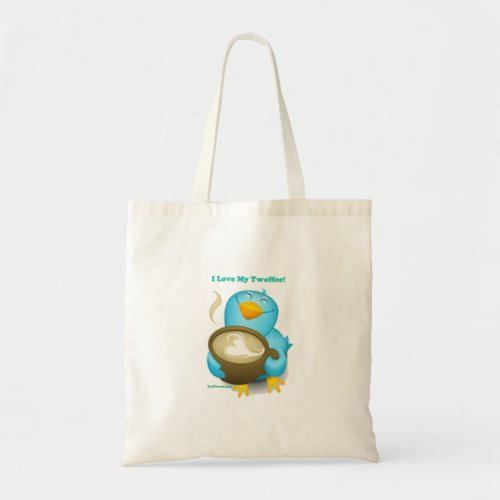 Twitter ID I Love My Twoffee Gifts Apparel Tote Bag