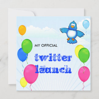 Twitter Launch Invitation