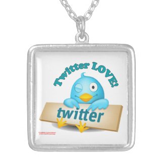 Twitter LOVE Necklace