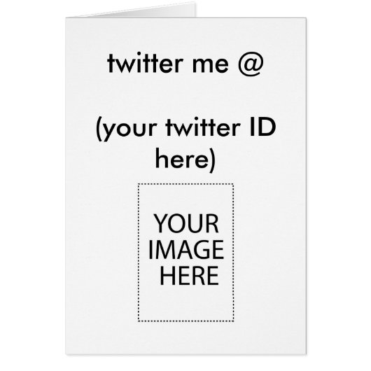 twitter me @ (your twitter ID here) The MUSEUM (Front)