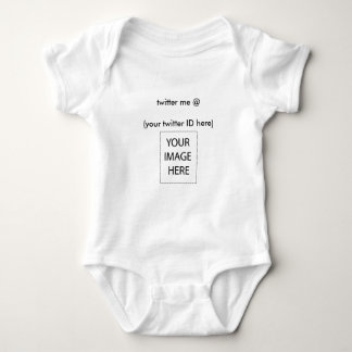 twitter me @ (your twitter ID here) The MUSEUM Baby Bodysuit