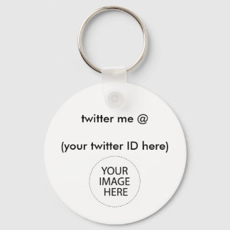 twitter me @ (your twitter ID here) The MUSEUM Keychain