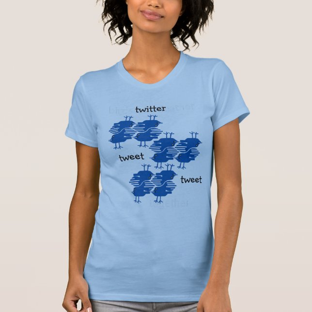 twitter tweet tweet T-Shirt (Front)