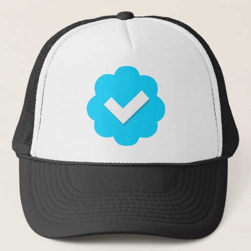 Twitter Verified Badge Trucker Hat
