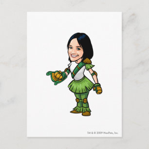 Twitterpate Mystery Island Staff Player Postcard