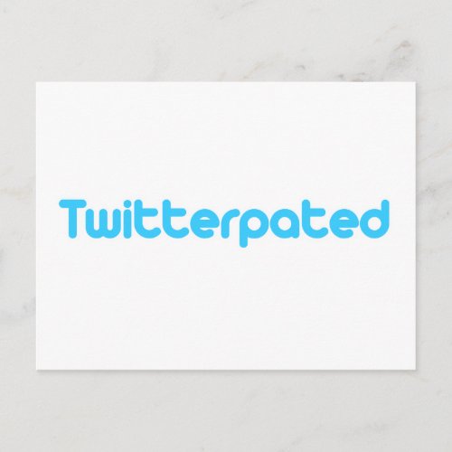 Twitterpated Postcard