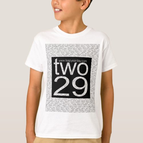 two29 Leap Year Kids T_Shirt