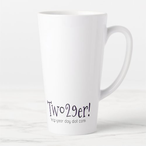 Two29er Latte Mug