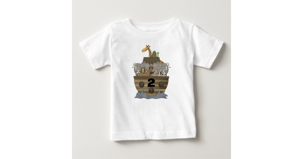 Two 2 Year Old Boy Noah's Ark T-shirt