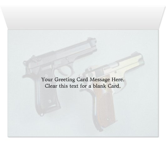 Two .45 caliber automatic guns for gun lovers (Inside Horizontal (Bottom))