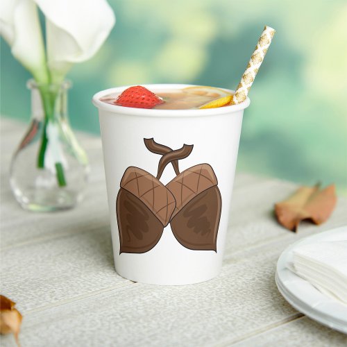 Two Acorns Paper Cups