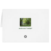 Two Adirondack Chairs Card (Back Horizontal)