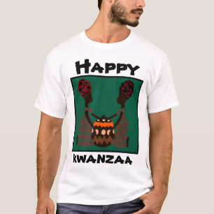 Two African Women and a Basket Happy Kwanzaa T-Shirt