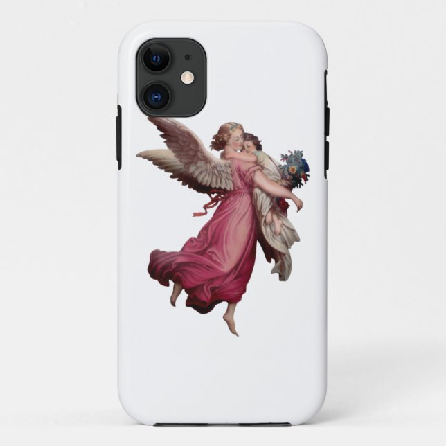 Two Angels in Flight Case-Mate iPhone Case (Back)