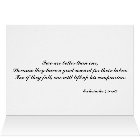 Two are better than one. (Inside Horizontal (Top))