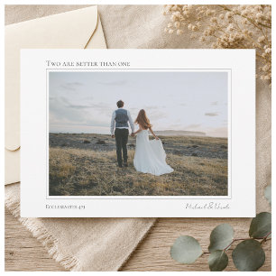 Two Are Better Than One Personalized Couple Photo