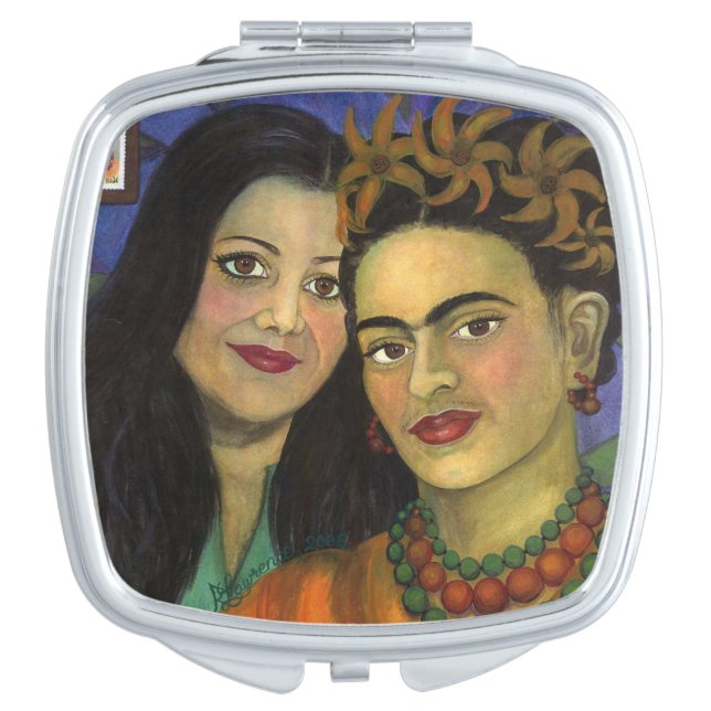 Two Artists Compact Mirror (Front)