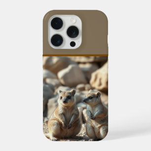 Two Aussie Rottnest IsLand Quokkas, iPhone 15 Pro Case