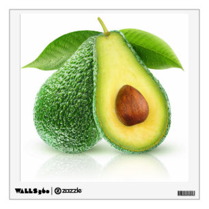 Two avocados wall decal