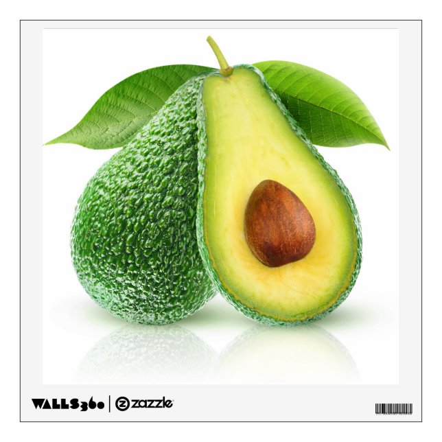 Two avocados wall decal (Front)